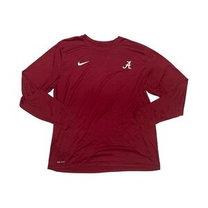 Nike Alabama Crimson Tide Long Sleeve Dri-Fit Shirt